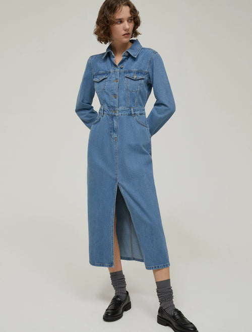 Chemisier in denim leggero