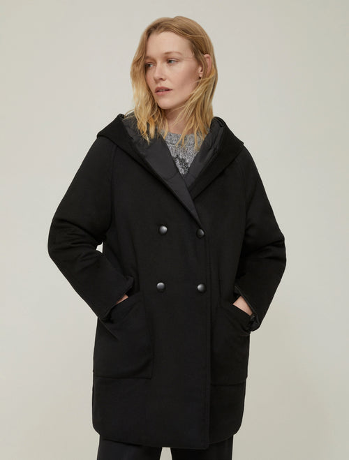 Coat imbottito reversibile