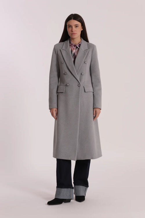 Cappotto lungo doppio petto