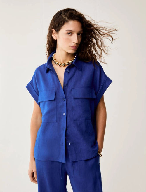 Camicia in puro lino