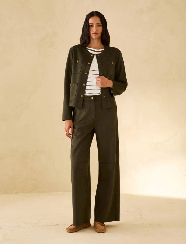 Pantaloni ampi in jersey
