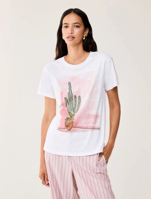 T-shirt in jersey di cotone